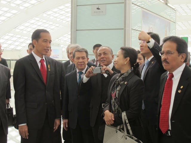 Ini Kegiatan Sarundajang Bersama Presiden Joko Widodo di Beijing